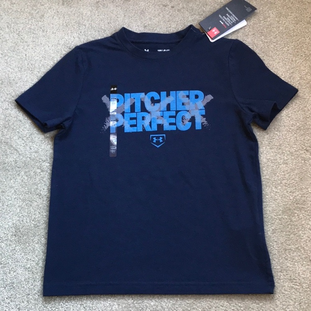 UNDER ARMOUR BOYS’ SIZE YSM SHORT SLEEVE TEE